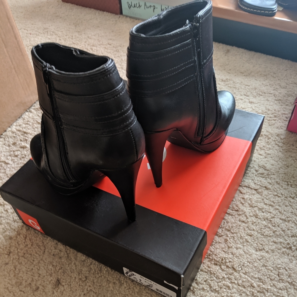 Guess Buckle Booties